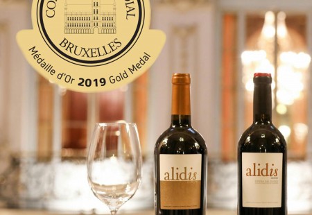 Oro para los vinos Alidis de la bodega Viña Mambrilla